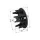 Tažné kolo 280 mm Hagedorn